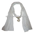 PK17ST291 Jewelry decorative knitted scarf